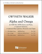 Alpha and Omega SATB Choral Score cover